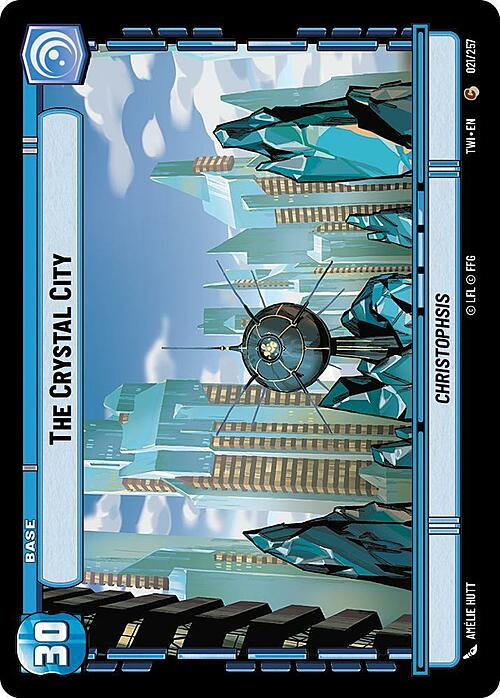 The Crystal City // Battle Droid Card Front