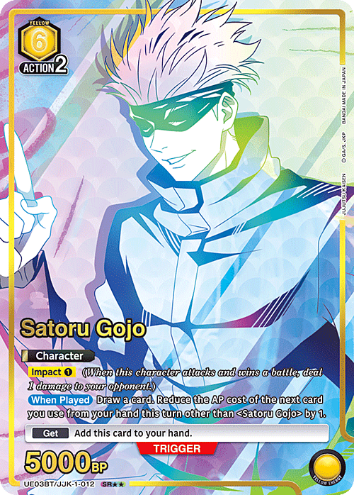 Satoru Gojo Card Front