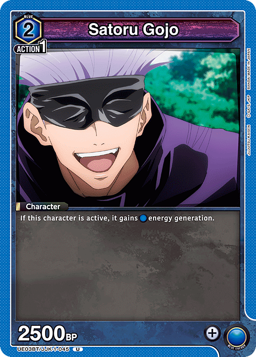 Satoru Gojo Card Front