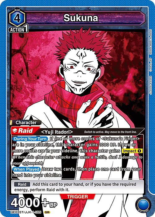 Sukuna Card Front