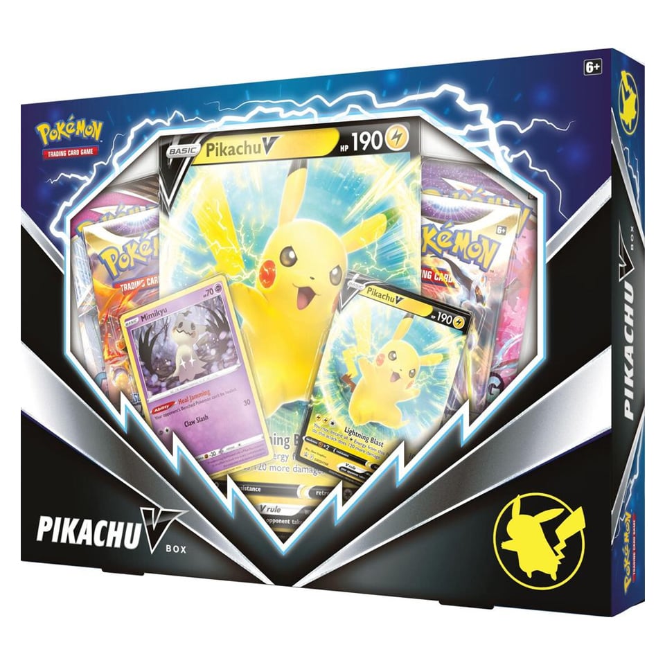 Pikachu V Box