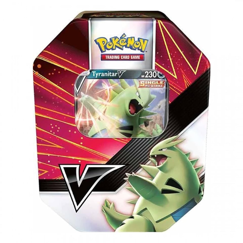 Scatola da collezione V Strikers Tins: Tyranitar V