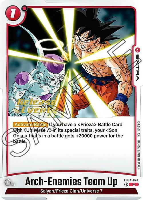 Arch-Enemies Team Up Card Front