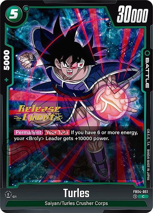 Turles Card Front