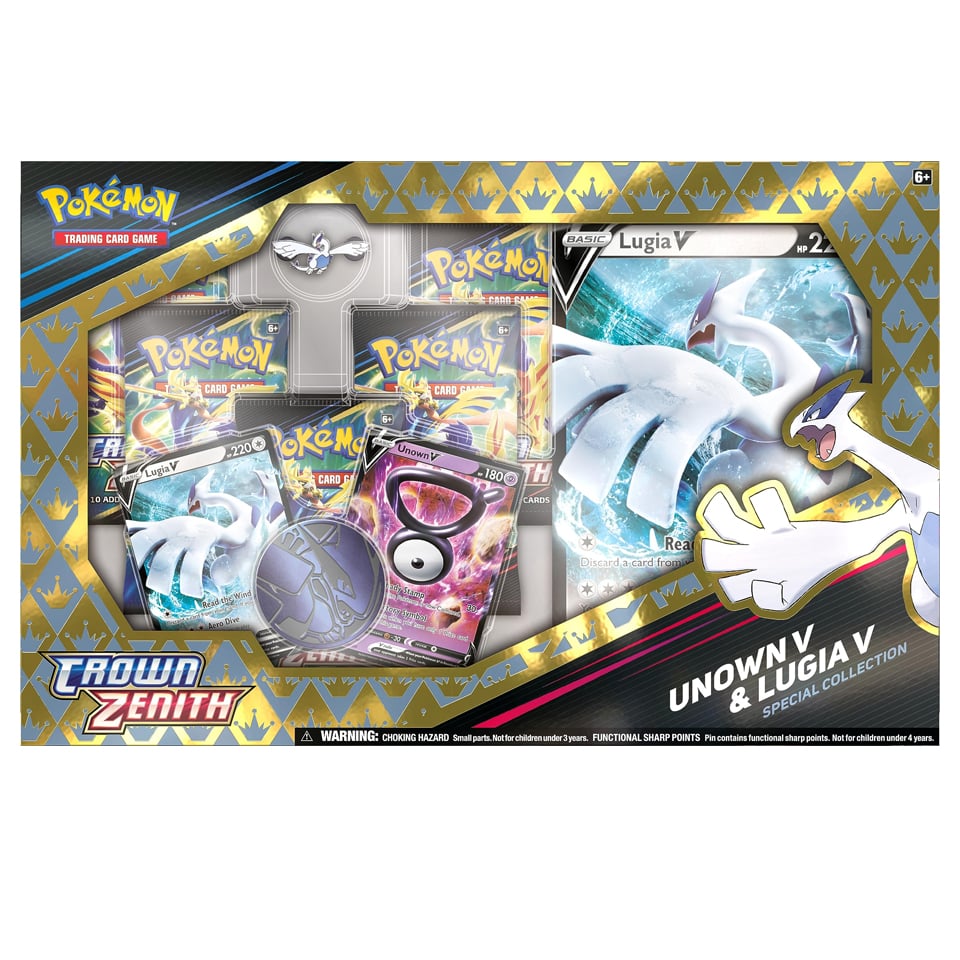 Crown Zenith: Unown V & Lugia V Special Collection