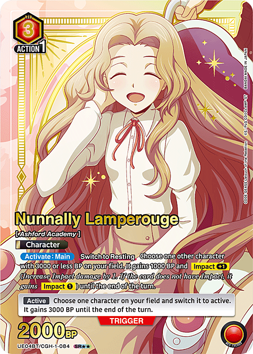 Nunnally Lamperouge Card Front