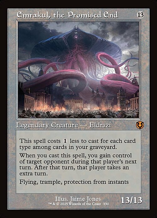 Emrakul, the Promised End Card Front