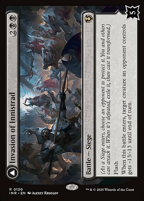 Invasion of Innistrad Card Front