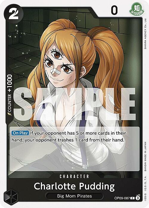 Charlotte Pudding Card Front