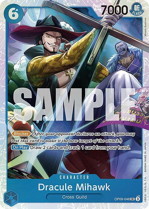 Dracule Mihawk Card Front