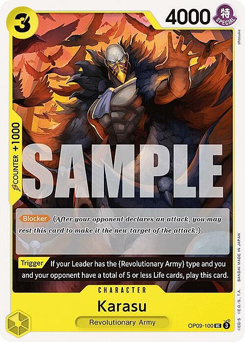 Karasu Card Front