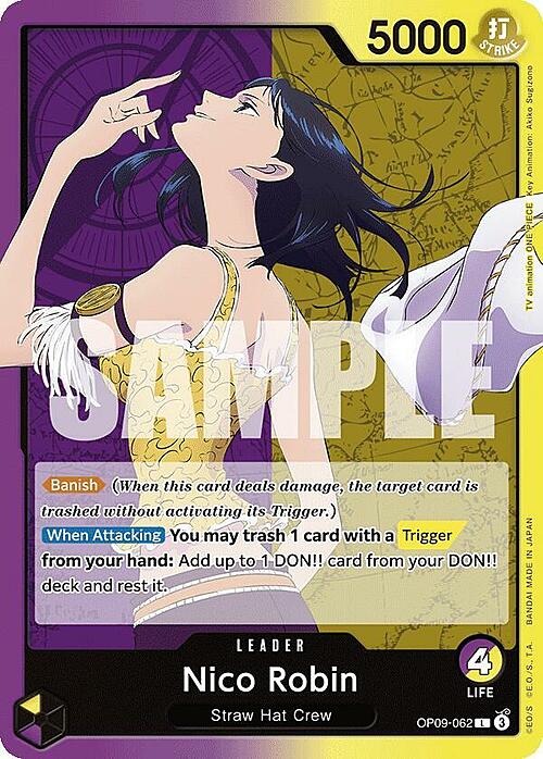 Nico Robin Card Front