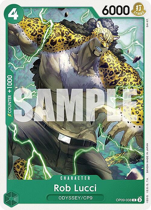 Rob Lucci Card Front