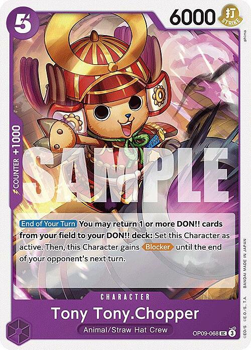 Tony Tony.Chopper Card Front