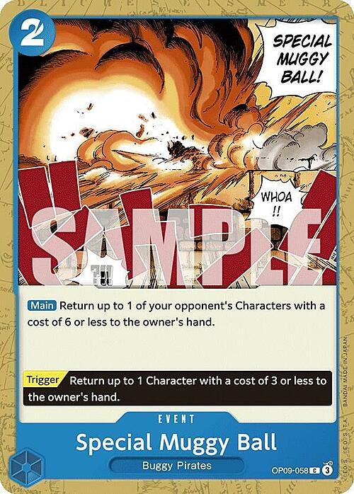 Special Muggy Ball Card Front