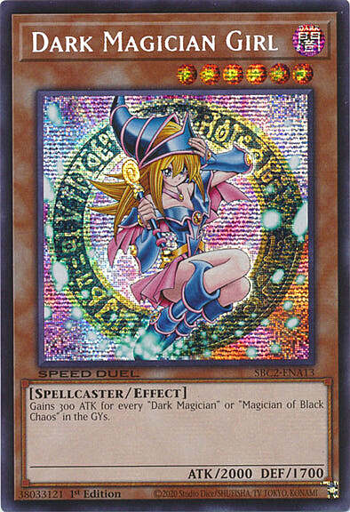 Dark Magician Girl Card Front