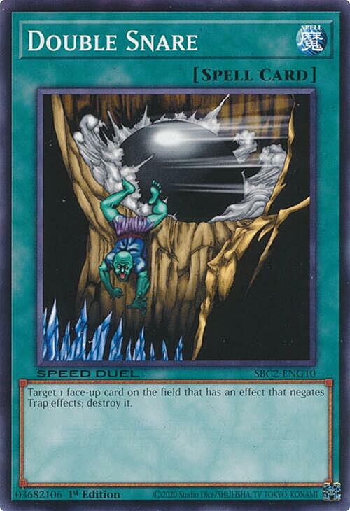 Double Snare Card Front