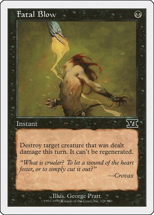 Colpo Fatale Card Front