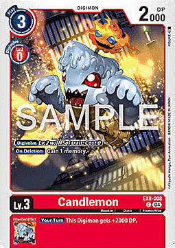 Candlemon Card Front