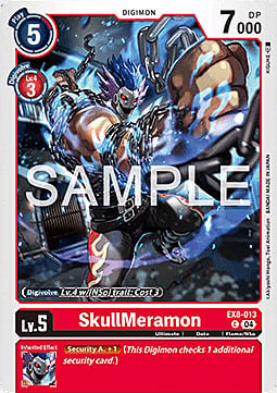 SkullMeramon Card Front