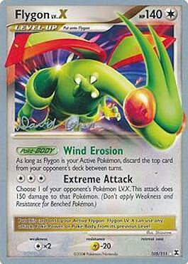 Flygon LV.X Card Front