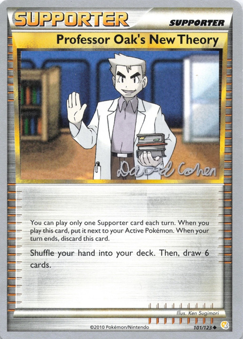 Professor Oak's New Theory Card Front