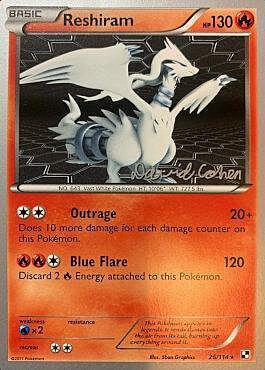 Reshiram Card Front