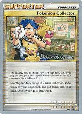 Pokemon Collector Card Front