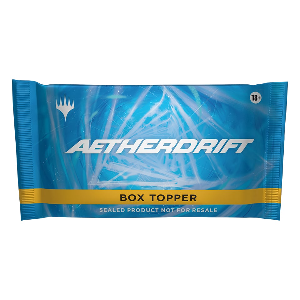 Aetherdrift Box Topper Booster