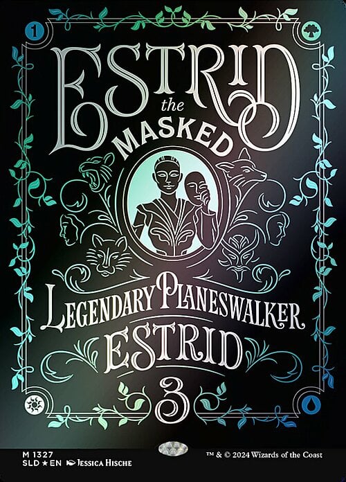 Estrid, the Masked Card Front