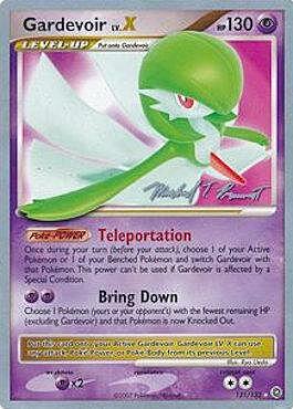 Gardevoir LV.X Card Front