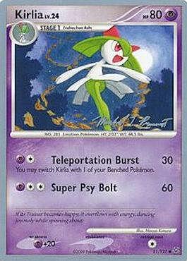 Kirlia Lv.24 [Teleportation Burst | Super Psy Bolt] Frente