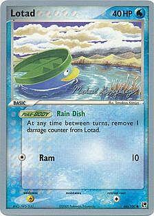 Lotad Card Front