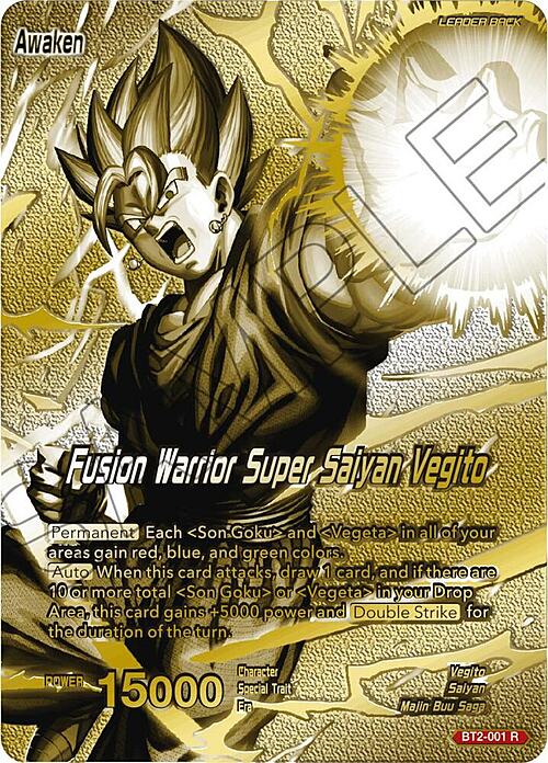 Vegito // Fusion Warrior Super Saiyan Vegito Frente