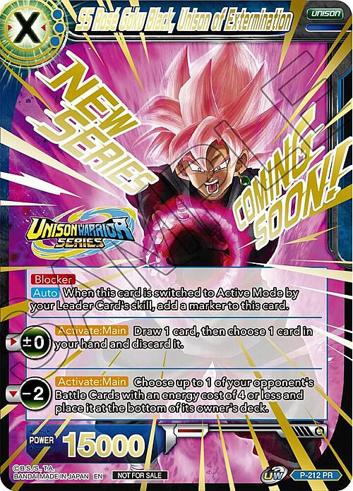 SS Rose Goku Black, Unison of Extermination Frente