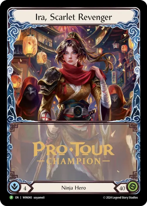 Ira, Scarlet Revenger Card Front