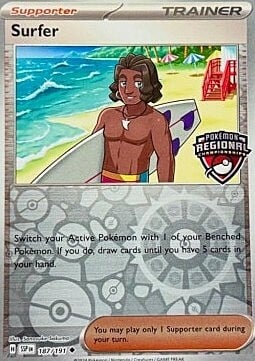 Surfer Card Front