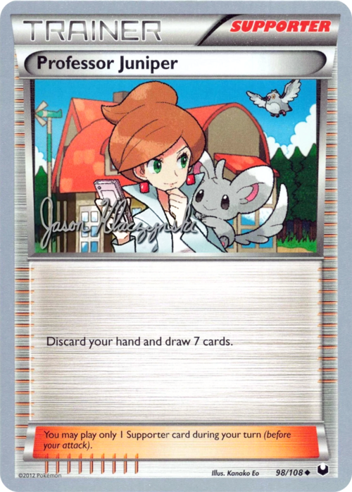 Professor Juniper Card Front