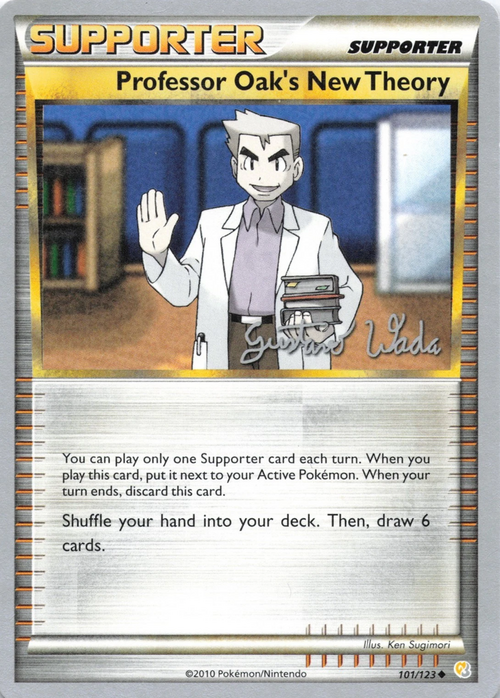 Professor Oak's New Theory Card Front