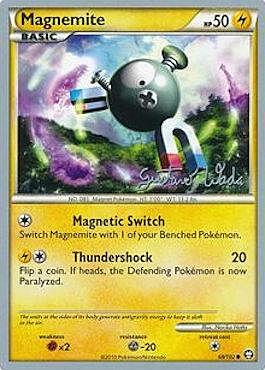 Magnemite Card Front