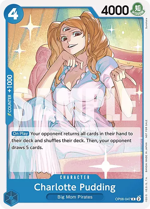 Charlotte Pudding Card Front