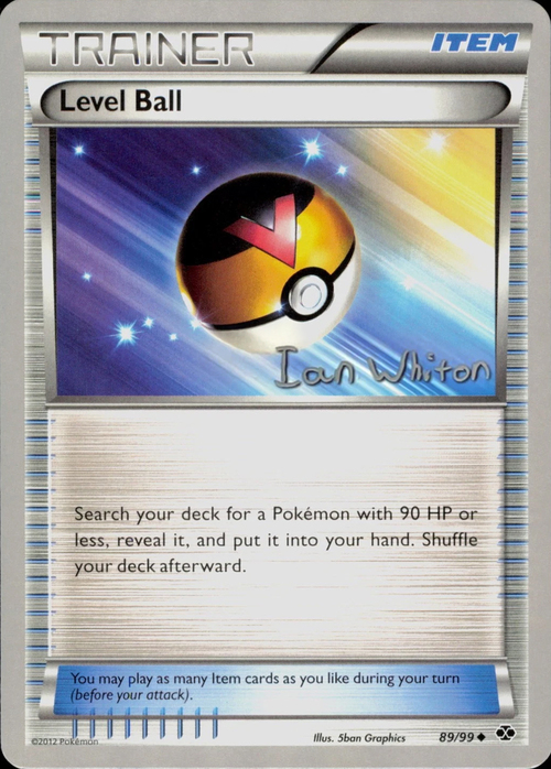 Level Ball Card Front