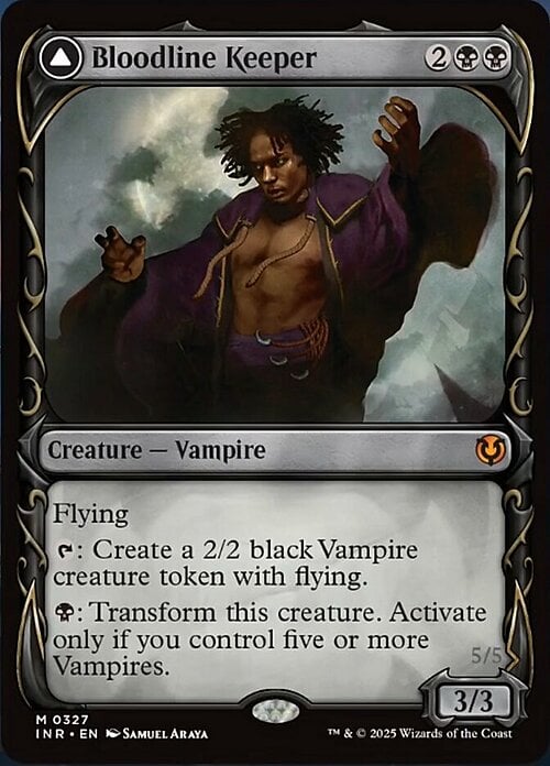 Bloodline Keeper // Lord of Lineage Card Front