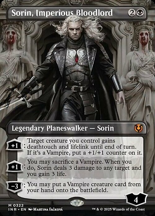 Sorin, Imperious Bloodlord Card Front