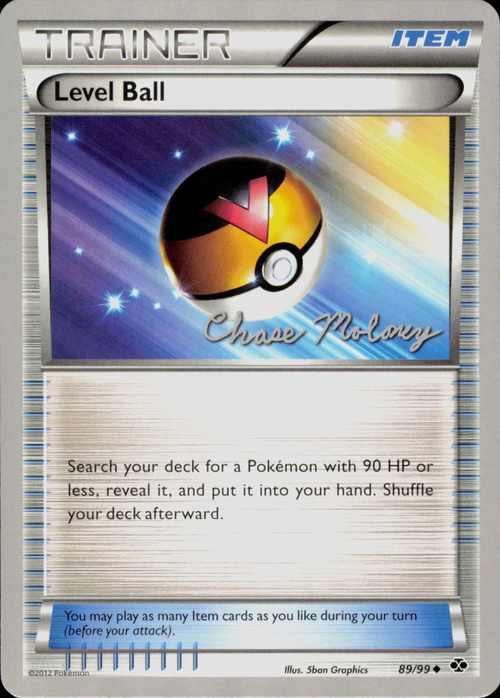 Level Ball Card Front