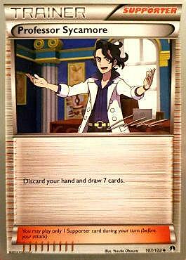 Professor Sycamore Card Front