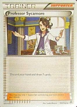 Professor Sycamore Card Front