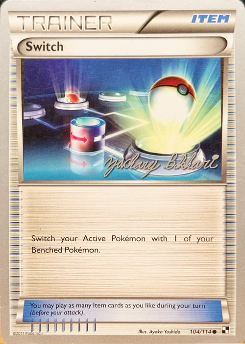 Switch Card Front