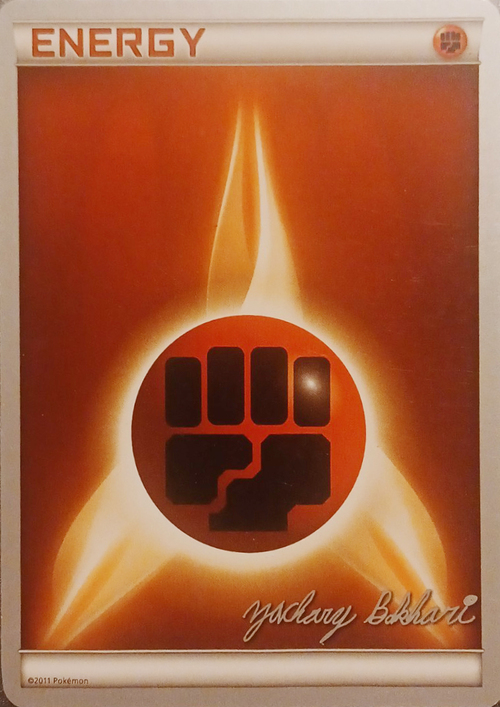 Fighting Energy Card Front