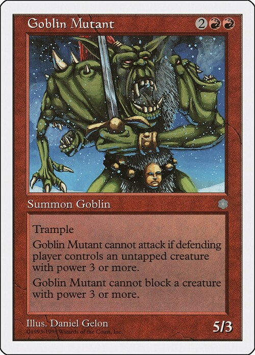 Goblin Mutante Card Front